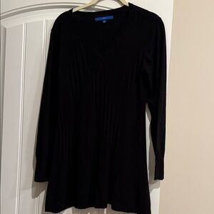 Apt. 9 Black V-Neck Sweater
